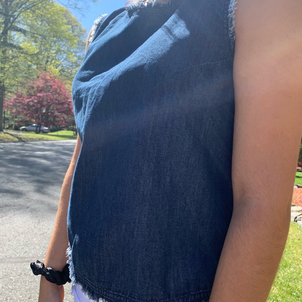 Denim Tank Top - Picture 3 of 3